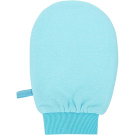 Guantes Exfoliantes IWOWHERO Mediano Azul – Exfoliación Corporal para Ducha