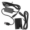 LPE6 Dummy Battery DC Coupler Power Adapter with USB Drive