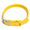Wild One Dog Collar, The Original Easy-Clean, All Weather Flex-Poly Strap with Metal, Durable, Dirt and Odor Resistant, Size S, Butter Yellow