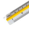 Scale Ruler 30cm Scale Ruler Architect Plastic Scale Rule Grooves