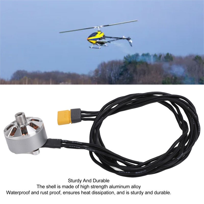 RC Helicopter Tail Motor Aluminum Alloy and Copper Remote Control