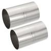 PATIKIL 2.36 Inch Pipe Connector, 2Pcs 304 Stainless Steel Chimney