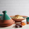 Verve CULTURE Moroccan Tagine Pot, Traditional Ceramic Cooking Pot, Custom