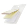 Sunstar Stationery S2839040 Sticky Notes Block Mitte Cream Yellow