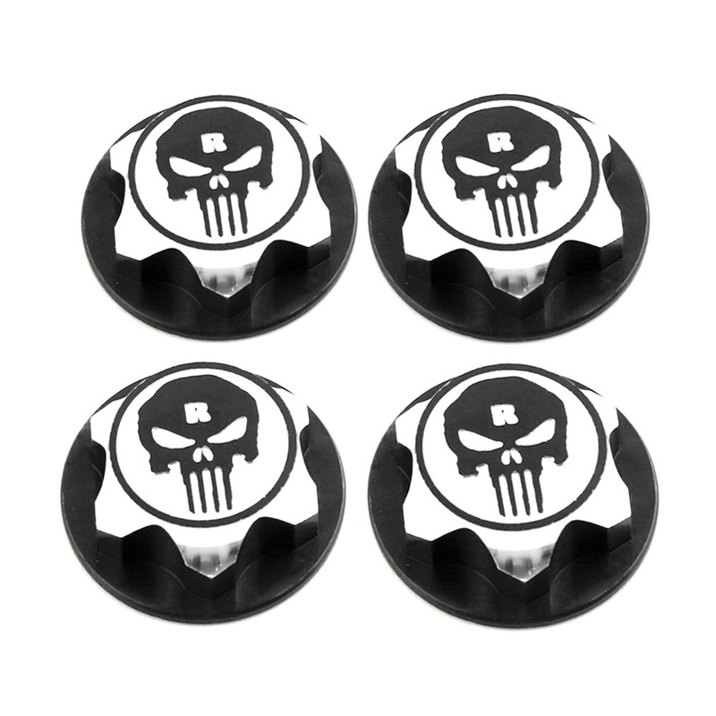 4PCS 17mm Wheel Nuts Dustproof Non-Slip Remote Control Car Metal