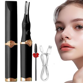 Beheizte Wimpernzange, Elektrische Wimpernzange für 10S Schnelles Aufheizen für sofortigen Glamour, Natürliches Wimpernbiegen für 24 Stunden für Damen Make-up Werkzeuge
