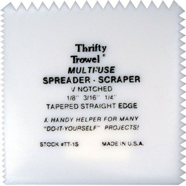 MultiUse V-Notched &; Straight Edge Spreader40;box of 3641; - 2 pack