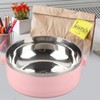 Acero inoxidable portátil con aislamiento térmico Noddles Rice Box Lunch