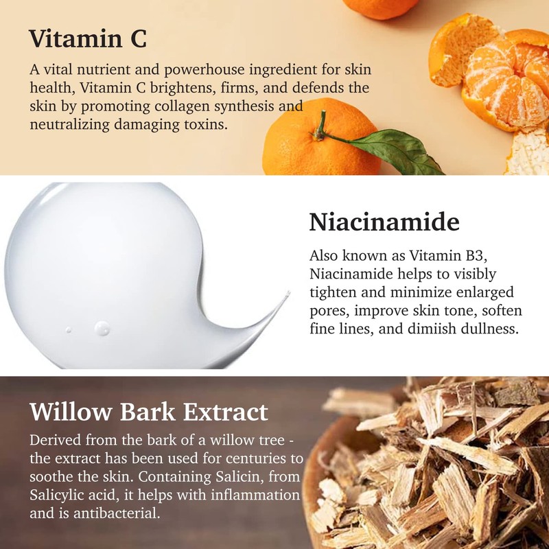 Purifect Brightening Vitamin C and Vitamin E Facial Serum, Softens