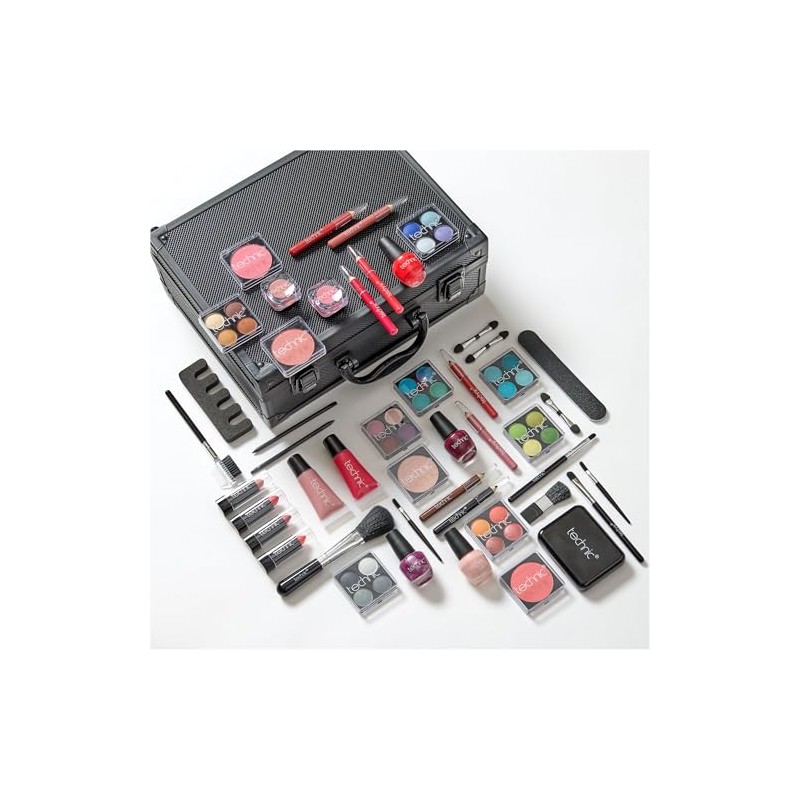 Technic Super Beauty Case - 48-Piece Portable Makeup and Nail
