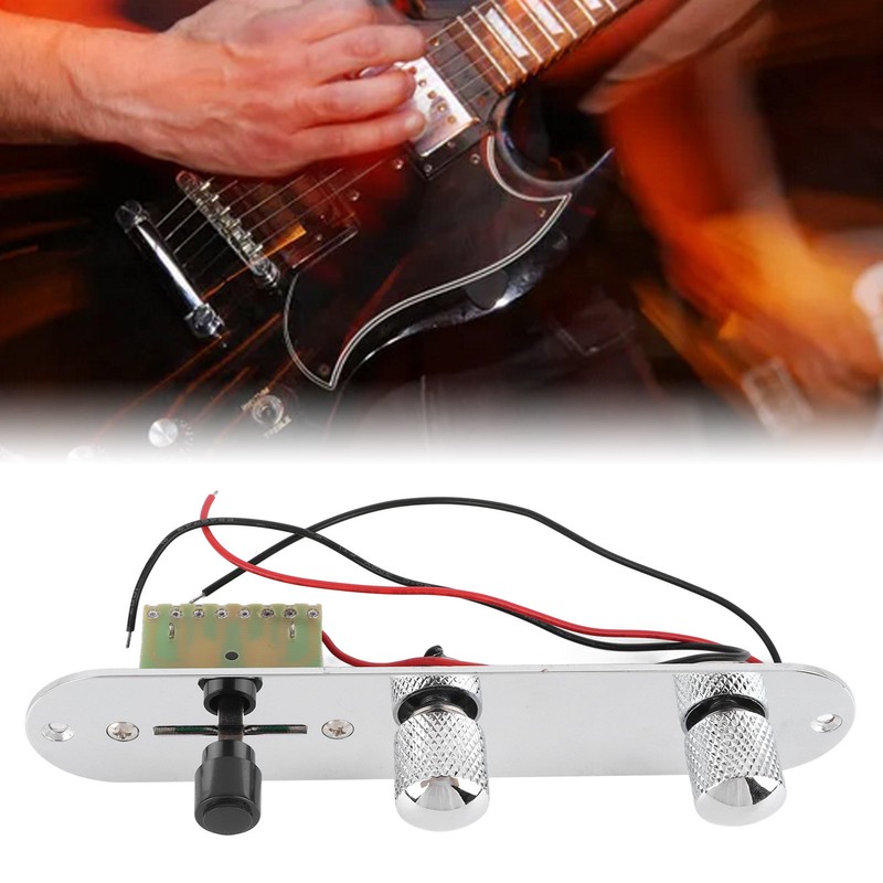 Electric Guitar Harness Plate Pickup Stable Tone Volume Adjustable Guitar