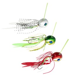 TOTOMOKA (TOTOMOKA) Sea Bream Lava Tairaba 3-Piece Set Multi-Color 40g 60g 80g 100g 120g 150g 180g 200g Free-Moving Night Glow Tairaba Tairabba Red Sea Bream (80g)