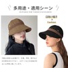 Guo.KK7 Women's Hat, Wide Brim, UV Protection, Sun Protection Hat,