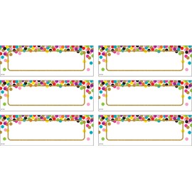 Teacher Created Resources® Confetti Labels Magnetic Accents, Pack of 20