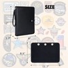 HUHYNN Patch Display Holder, Flip-Page Patch Booklet Organizer for Hook