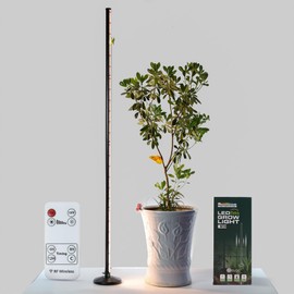 Oizuon Plant Grow Lights Indoor - Plant Growing Lamps with Full Spectrum 336 LED, Adjustable Height, Remote Control, Energy-Efficient, Ideal for Indoor Gardening & Plant Care