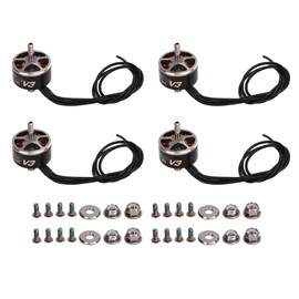 4PCS 2812 V3 Brushless Motor for FPV Multicopter Remote Control Drone 12N14P High Torque Black 1115KV