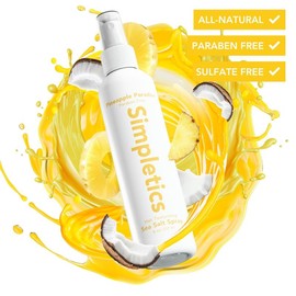 Simpletics - Sea Salt Spray - Texturizing Product for Fluffy, Voluminous Hair, 5 Simple Ingredients - 8oz:_Wooden Waves