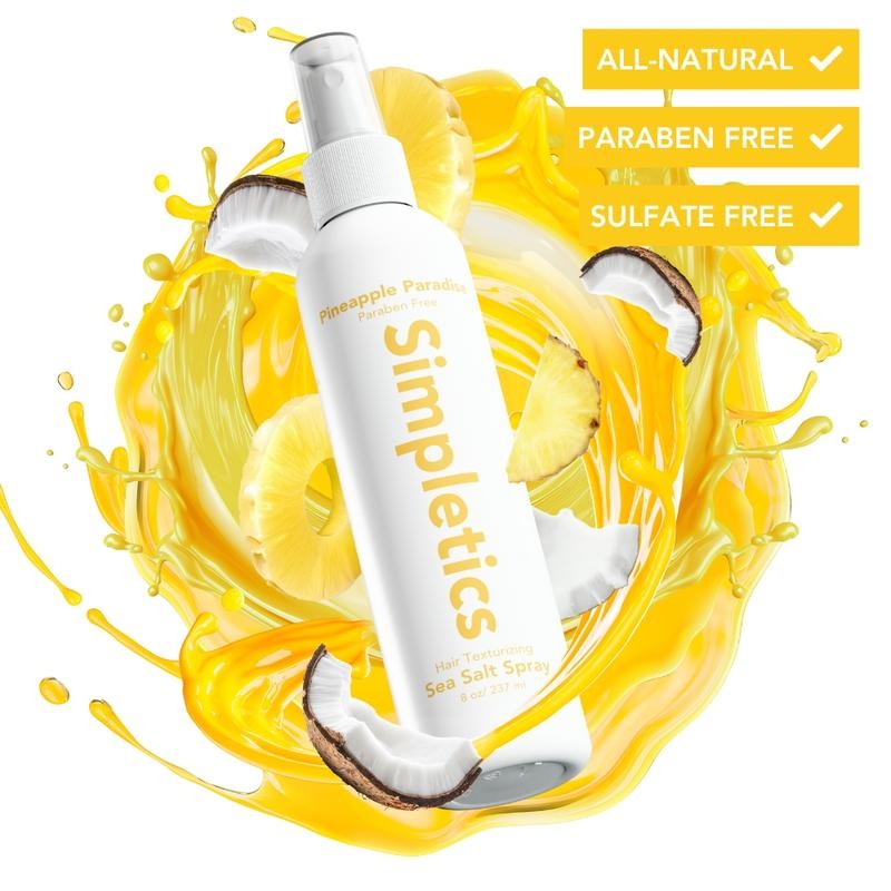 Simpletics - Sea Salt Spray - Texturizing Product for Fluffy,
