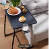 Table Portable & Foldable Comfortable Adjustable TV Tray Table Stand