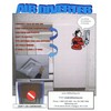 CEILING AIR DIVERTER 24"X12" for 2'X2' CEILING DIFFUSER-4pack