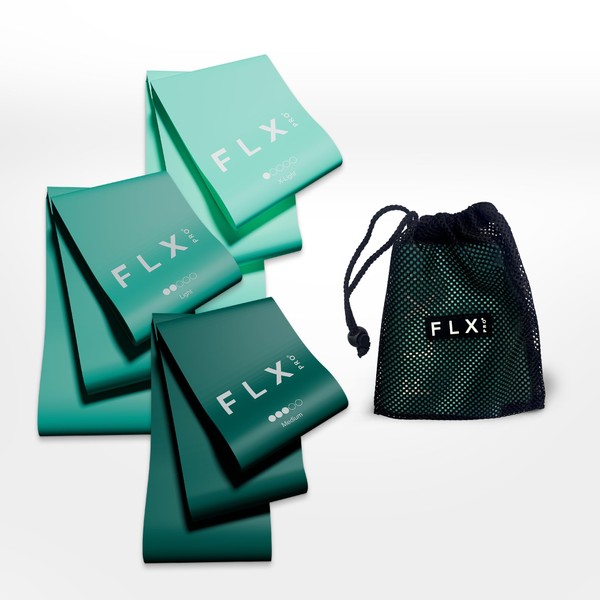 Resistance Bands – 1.8m Long Exercise Bands with 3 Resistance