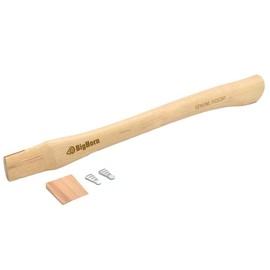 BIG HORN 15155 Replacement Curved Titanium Hammer Handle – 14 Oz