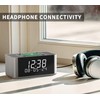 Wireless Charging Alarm Clock with DAB & FM Radio, 40