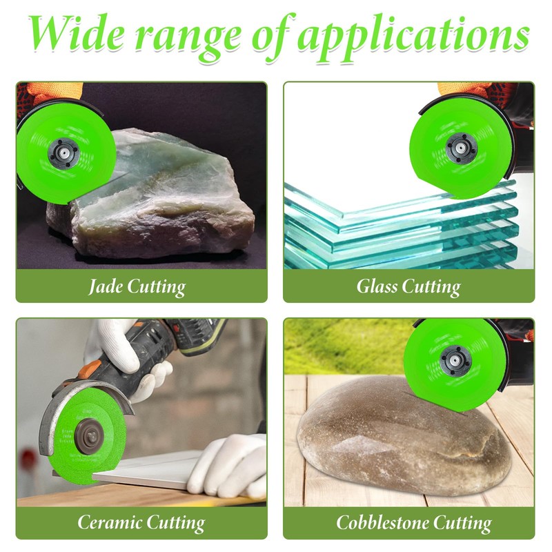 5 Pack Glass Cutting Disc for Angle Grinder, 4" X