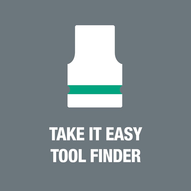 Wera 003615 Zyklop 8790 HMC Socket 1/2-inch Drive x SW