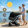 Baby Stroller Universal UPF 50+ Sun Protector Shade Blackout Cover