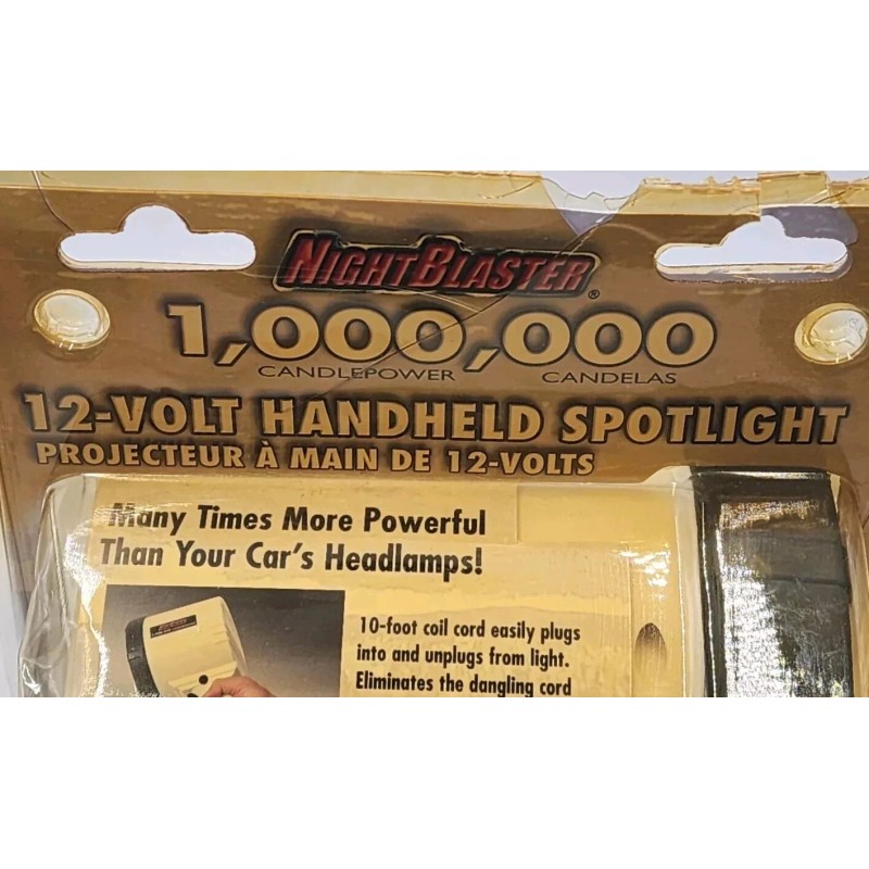 Optronics Nightblaster 1,000,000 Candle Power Light 12V Hand-Held Spotlight Model