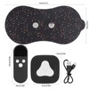 LED Massage Paste Pad USB Electric Pulse Massager with Remote