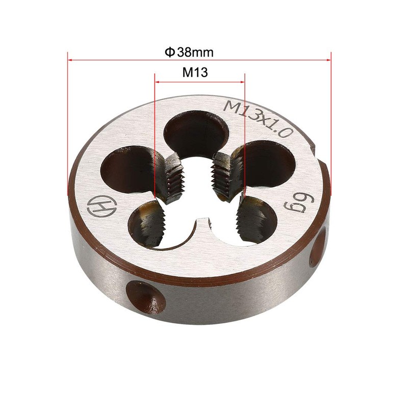 sourcing map M13 x 1 Metric Round Die, Machine Thread