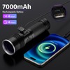 Tremdwoto 365nm Black Light Flashlight, UV Light Rechargeable, High Power