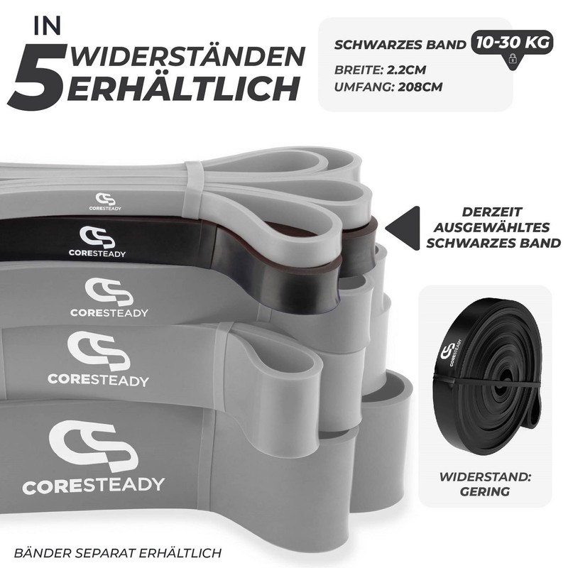 Coresteady Fitness Bands – Pull-up Support Band – Training Band