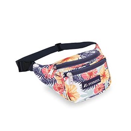 Everest Signature Pattern Waist Pack, Tropical, United States Carry-On (Model:P044KD)
