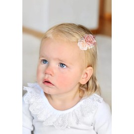 Baby Girls Floral-Hair-Clips Flower Hair-Bow-Headpiece Hair Barrettes Accessories for Baby Toddler Infant(Pack of 3)