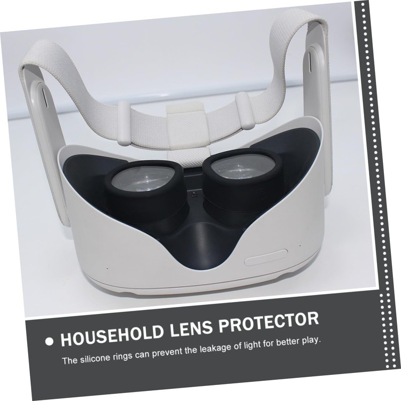 jojofuny 1set Vr Lens Protectors Anti-Scratch Glasses Easy to Install