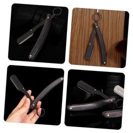 Baluue Manual Razor Holder Vintage Shaver Tool for Smooth Shaving for Home Salon Use Comfortable Handle Blade Not Included