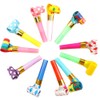 YFFSFDC Blowback Whistles Colorful Cheering Whistles Party Event Toys Children