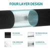 HG Power 3 Inch Air Ducting, 16 Feet Flexible Aluminum