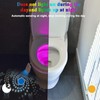AVEKI Motion Sensor Toilet Night Light, 16 Colour Changing RGB