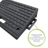 Nicoman Rubber Kerb Ramps, Multiuse Curb Ramp for Vehicles, Wheelchairs,