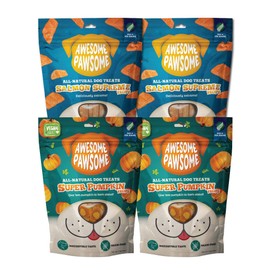 Awesome Pawsome All Natural Dog Treat, Grain Free Snacks for Dogs of All Ages, Fun Bite-Sized Shapes Dog Treats, Made in New Zealand