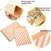 Bolsas de papel Kraft para galletas de caramelo, 50 piezas,