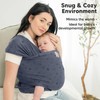 KeaBabies KeaBabies Baby Wrap Carrier - All in 1 Original