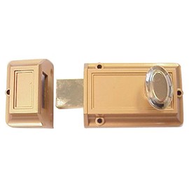 RIM DEAD LOCK BRASS [Misc.] by ACE TRADING - DOOR LOCKS APEX
