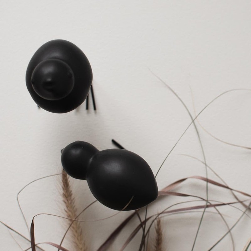 DBKD Swedish Bird (Pack of 2) Black One Size -