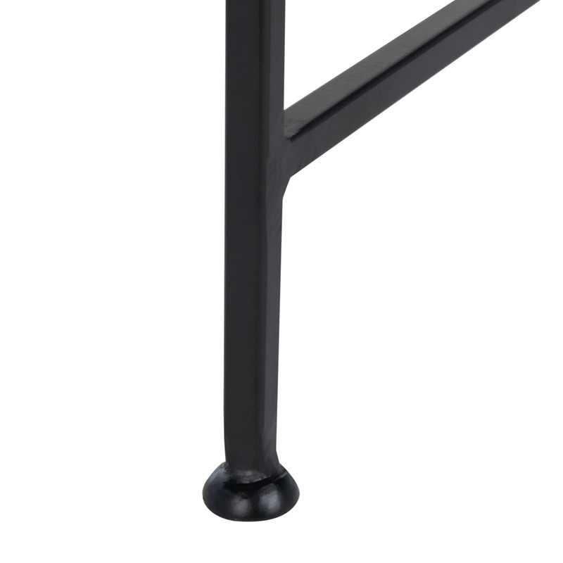 Safavieh Home Collection Lumi Black Agate Accent Table